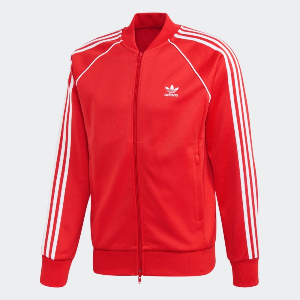 Men’s Red Adidas track Jacket 2xl
